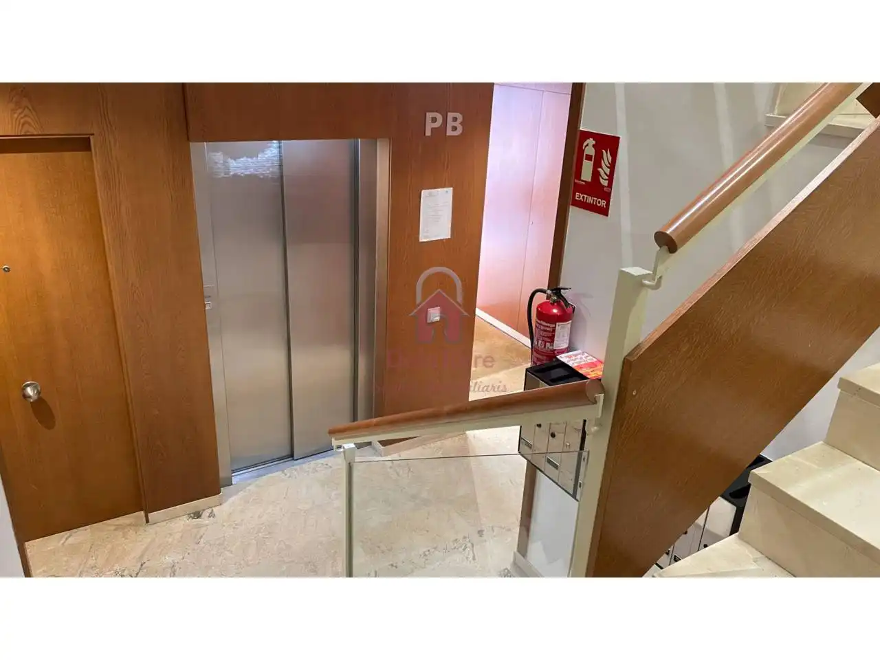 Parking of Flat for sale in Terrassa  with Air Conditioner, Heating and Parquet flooring