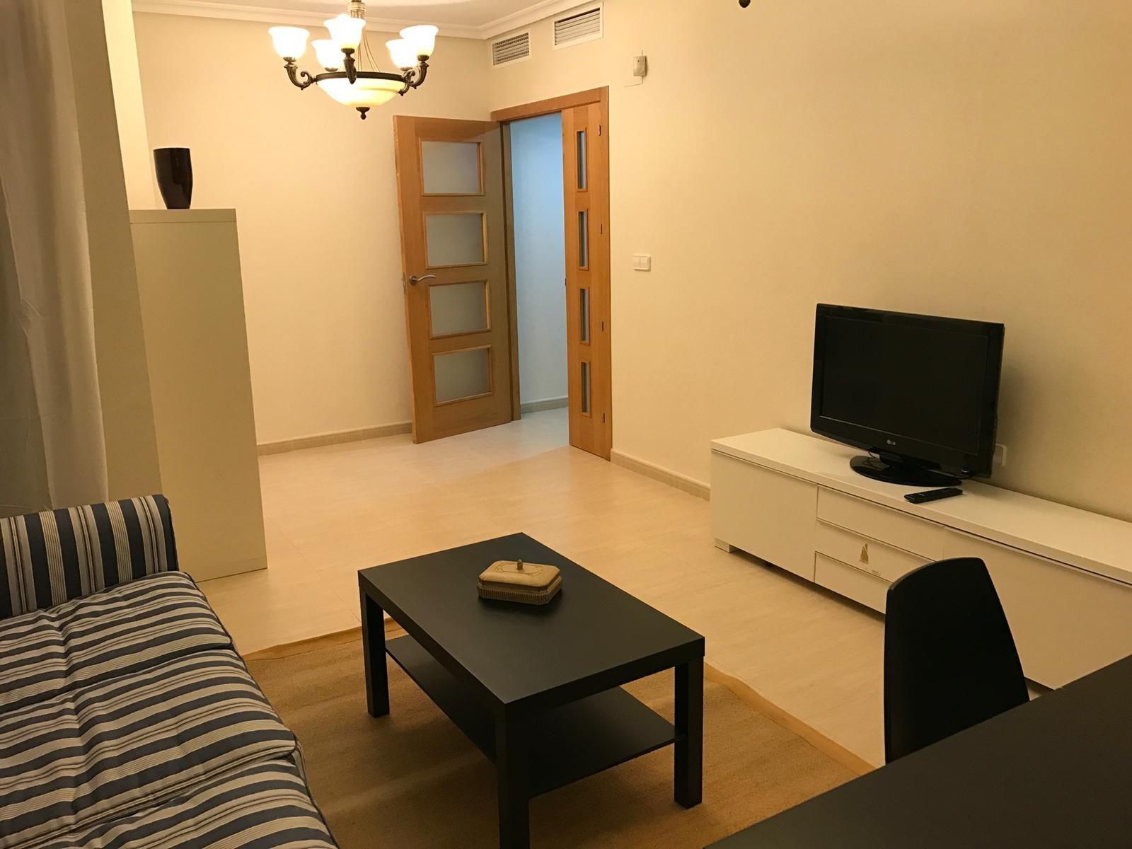 Sala d'estar de Pis en venda en  Murcia Capital amb Aire condicionat, Traster i Moblat