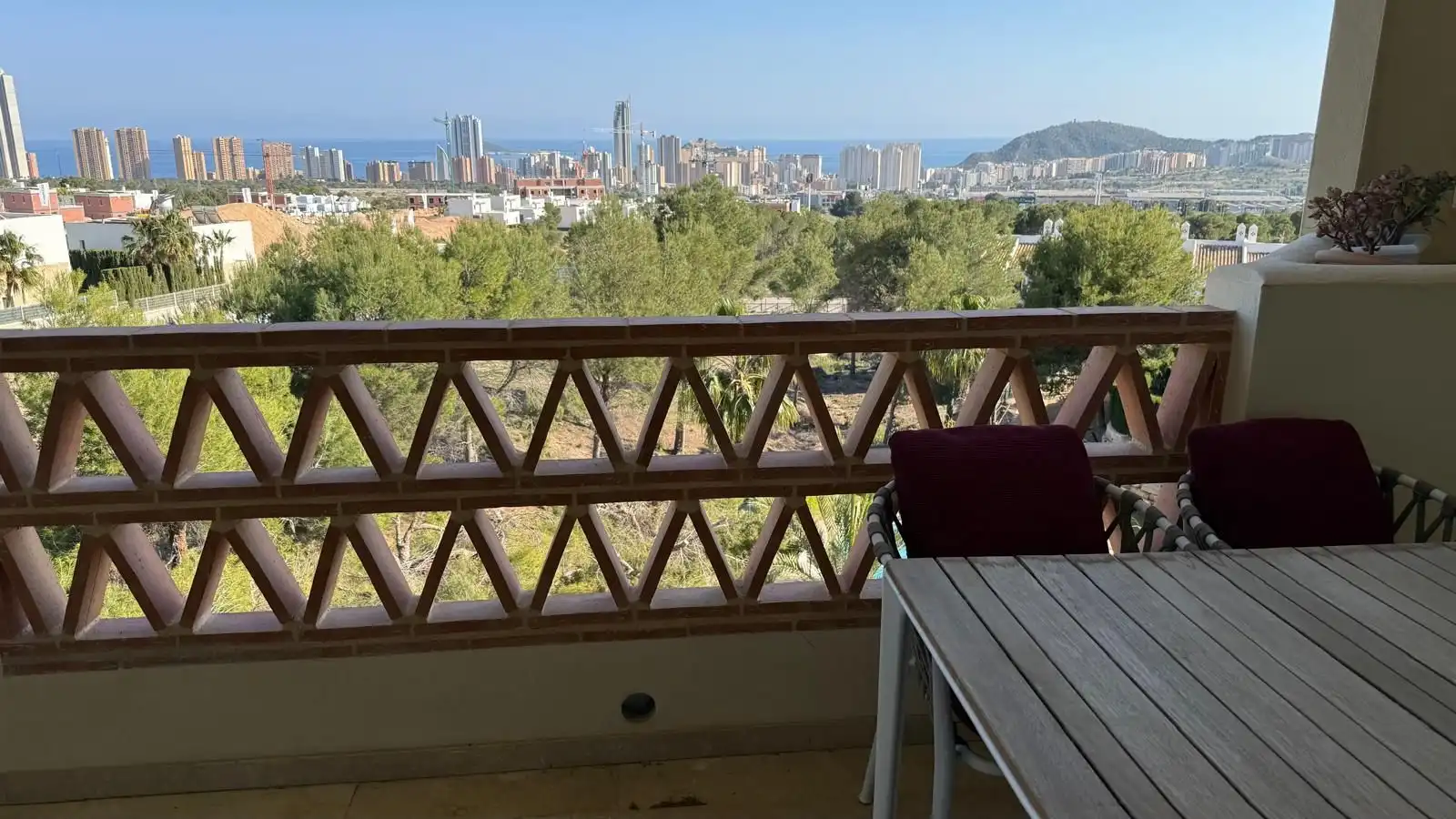 Terraza de Dúplex en venta en Finestrat con Aire acondicionado, Calefacción y Terraza