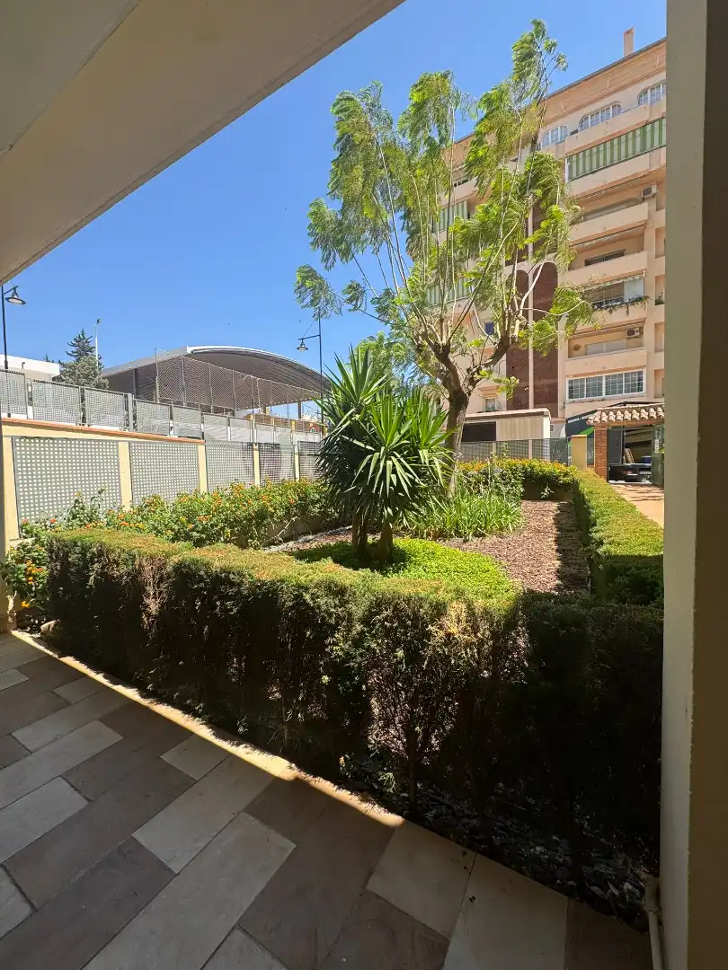 Garden of Flat for sale in Fuengirola  with Air Conditioner, Terrace and Furnished