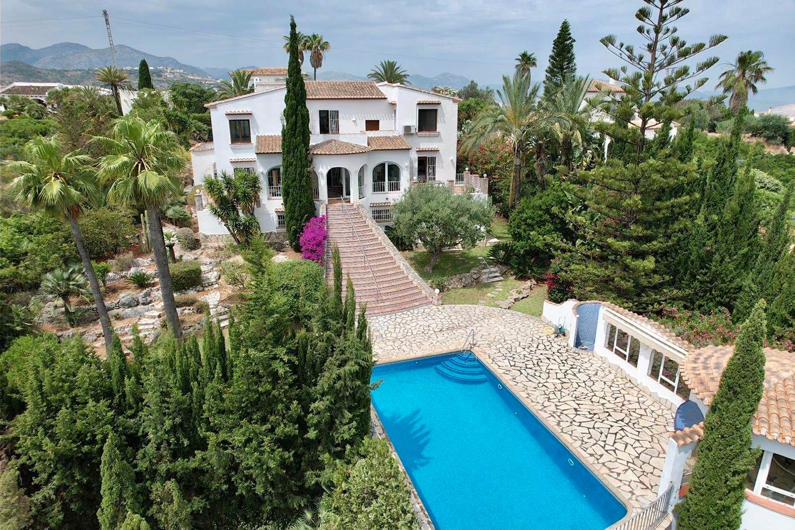 Garden of Country house for sale in Dénia  with Air Conditioner, Heating and Private garden