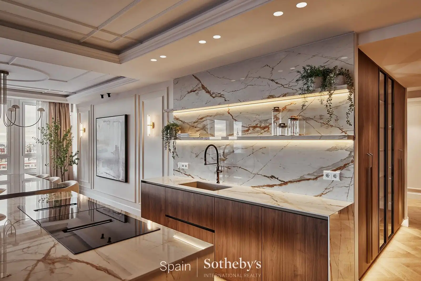 Kitchen of Apartments for sale in Madrid  with Air Conditioner, Terrace and Storage room