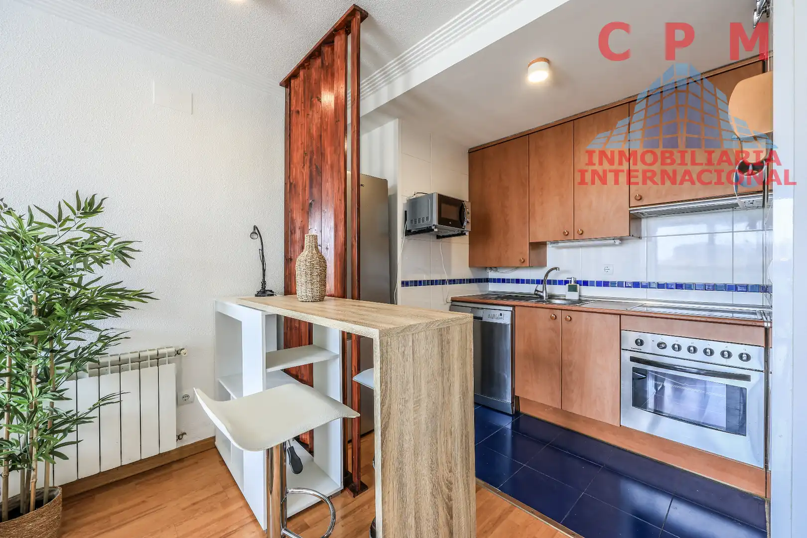 Küche von Wohnung zur Miete in Madrid mit Klimaanlage, Heizung und Parkett