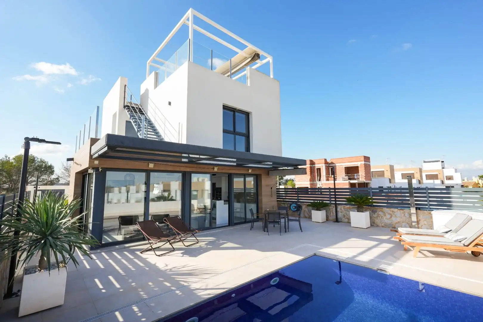 Terraza de Casa o chalet en venta en Algorfa con Piscina comunitaria