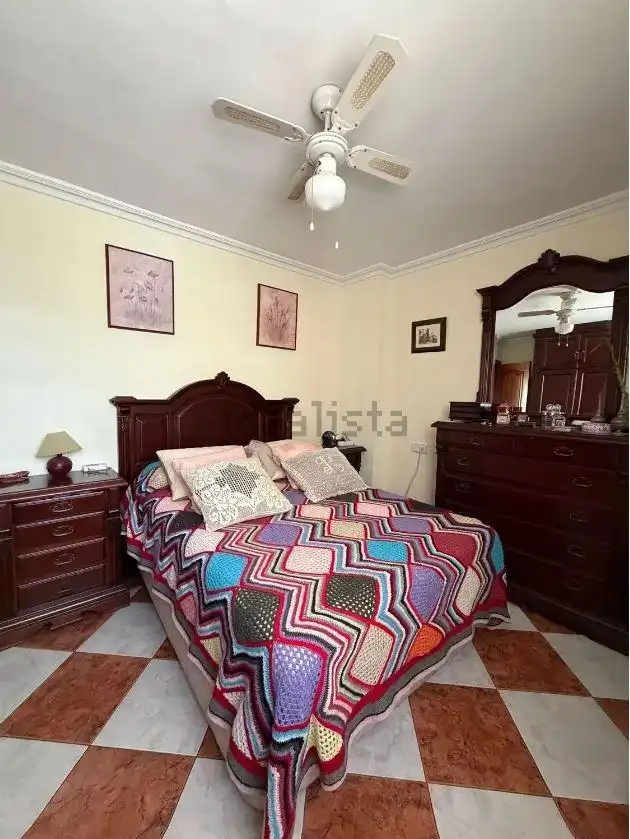Bedroom of Flat for sale in Málaga  with Furnished and Balcony