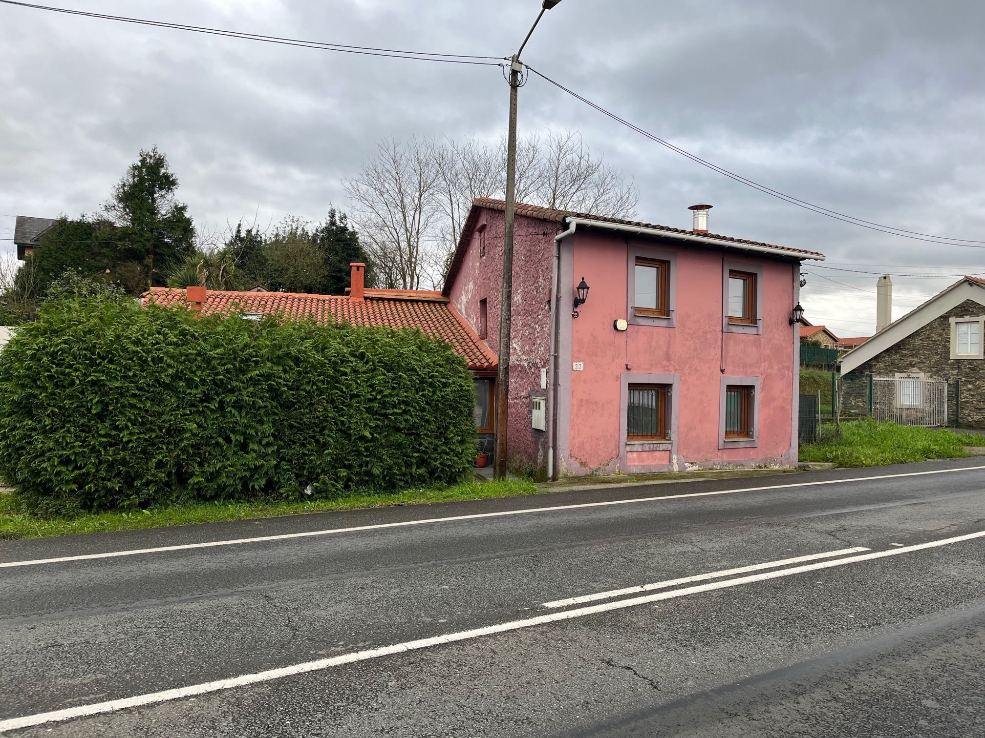 Exterior view of House or chalet for sale in Narón  with Private garden and Storage room