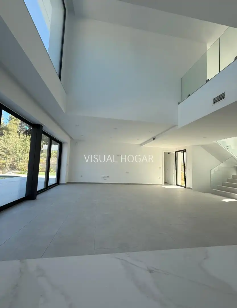 Living room of Houses for sale in Benissa  with Air Conditioner, Heating and Private garden