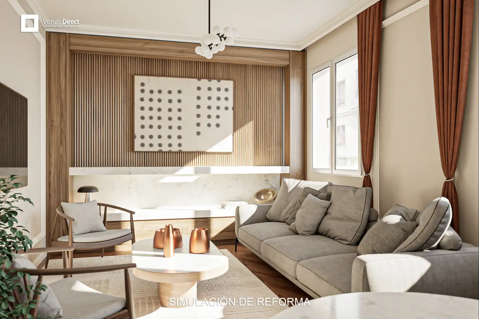 Sala de estar de Piso en venta en Madrid con Aire acondicionado y Calefacción