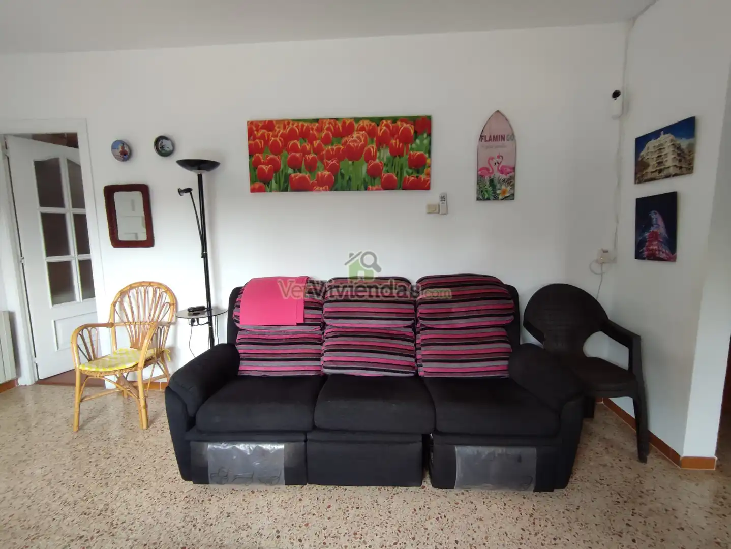 Sala d'estar de Casa o xalet en venda en Vacarisses amb Calefacció, Jardí privat i Terrassa