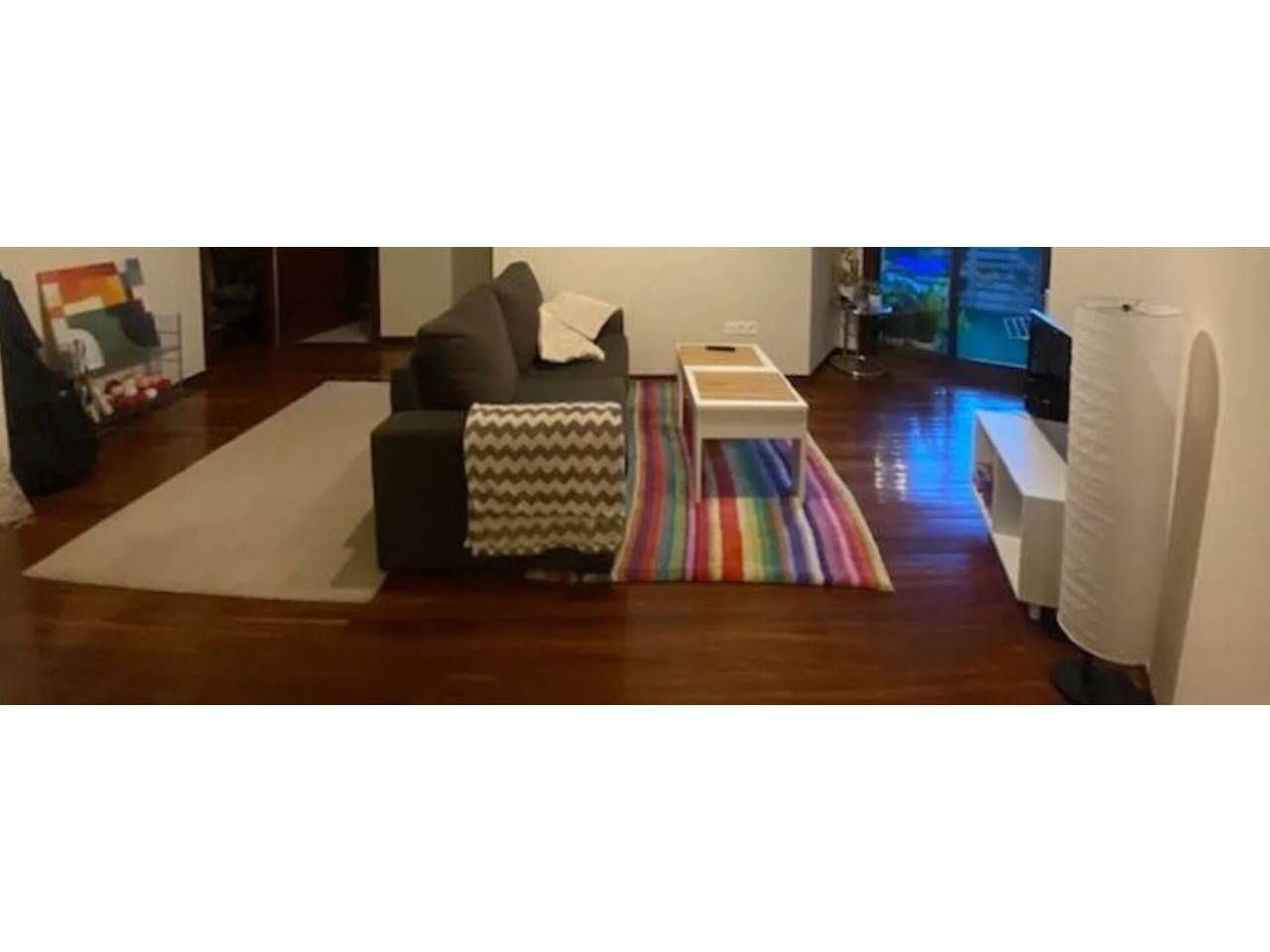 Sala d'estar de Apartament en venda en Ourense Capital  amb Calefacció, Parquet i Terrassa