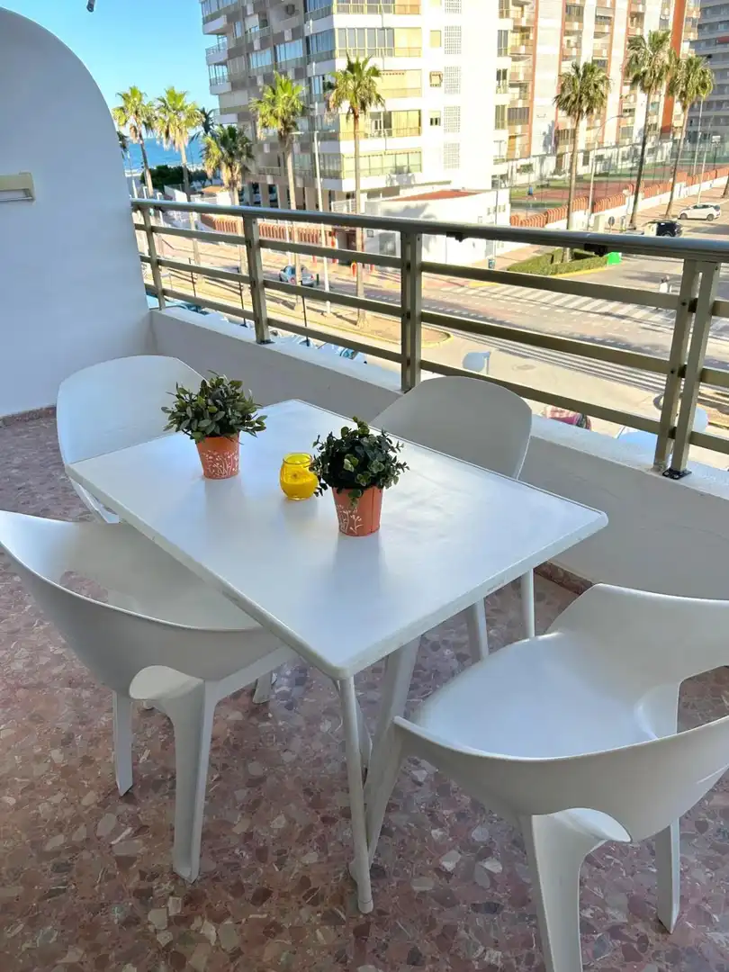 Terraza de Apartamento de alquiler en Cullera con Terraza, Amueblado y Piscina comunitaria