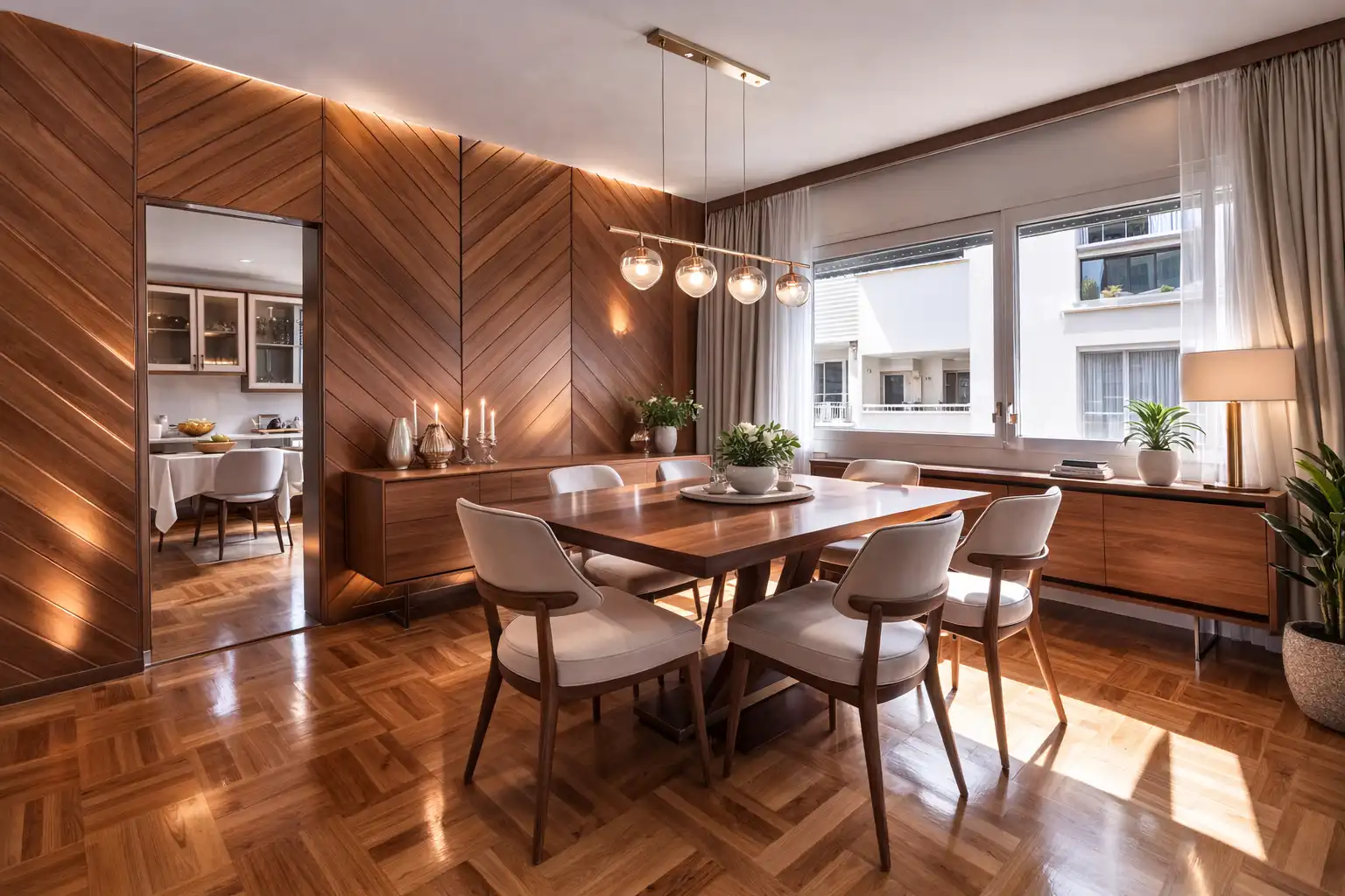 Comedor de Piso en venta en  Barcelona Capital con Calefacción, Parquet y Terraza