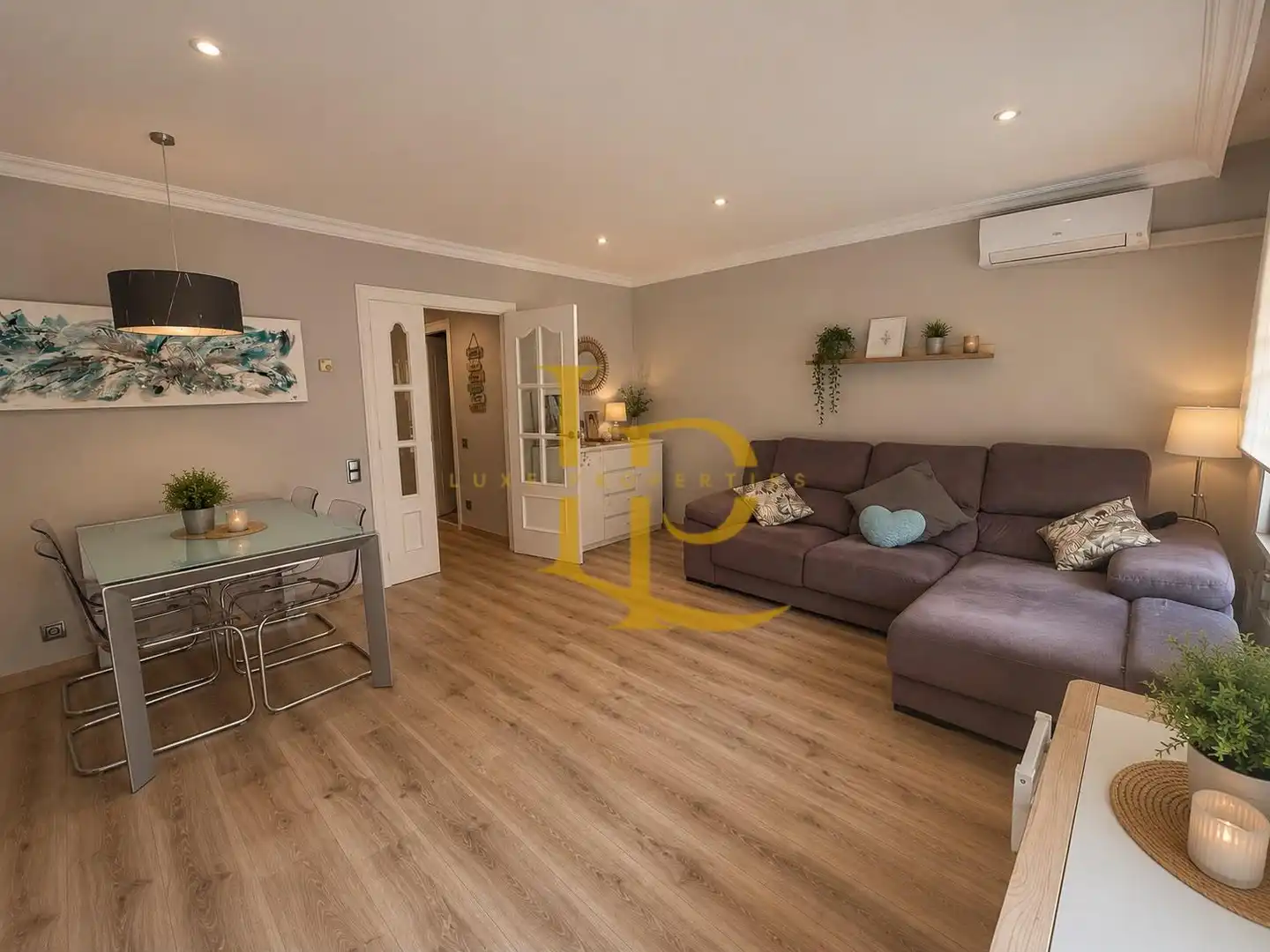 Sala de estar de Casa o chalet en venta en Rubí con Aire acondicionado, Calefacción y Terraza