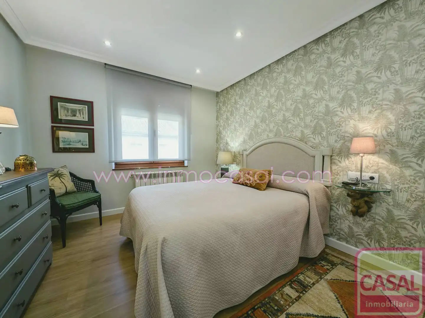 Bedroom of Houses for sale in Siero  with Heating, Terrace and Furnished