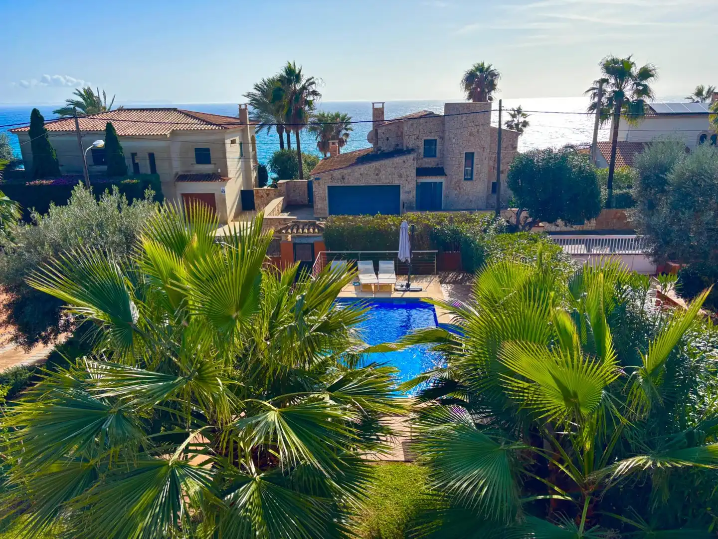 Vista exterior de Casa o chalet de alquiler en Llucmajor con Aire acondicionado, Calefacción y Jardín privado
