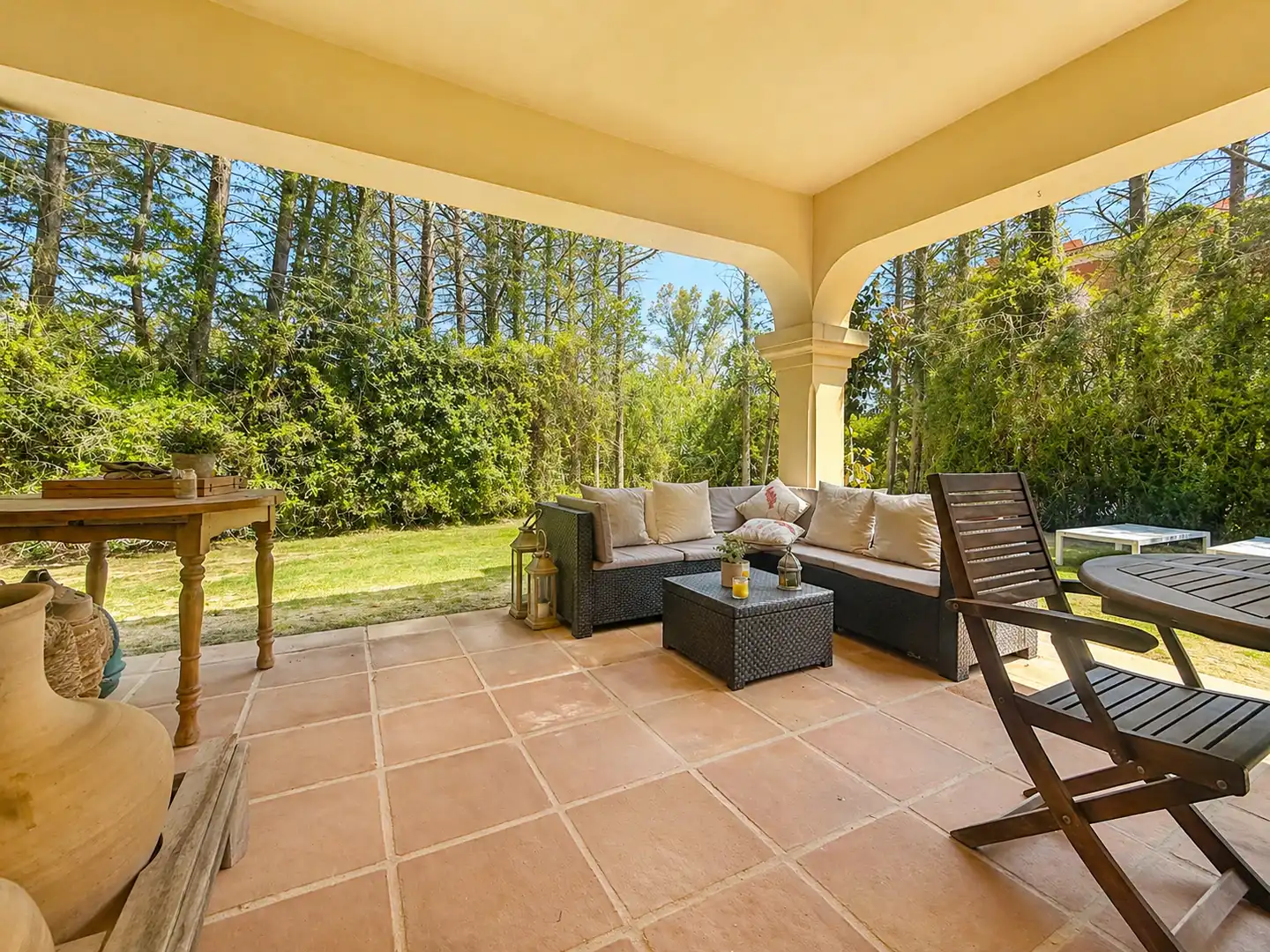 Terrace of Detached homes for sale in Sotogrande  with Air Conditioner and Terrace