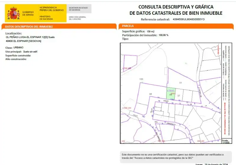 Terreni e lotti in vendita a El Espinar pueblo, imagen 22