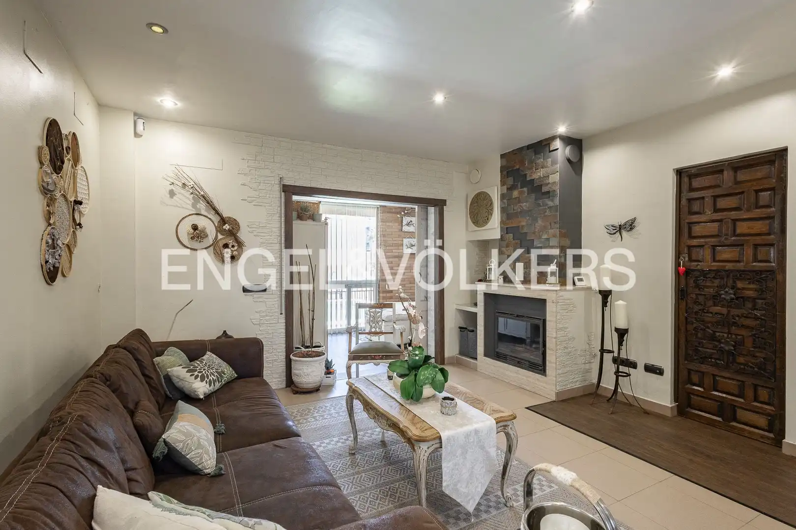 Sala de estar de Casa o chalet en venta en Viladecans con Calefacción, Jardín privado y Terraza