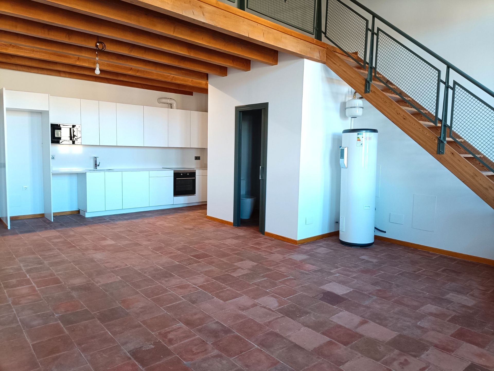 Cuina de Dúplex de lloguer en Palafrugell amb Aire condicionat, Calefacció i Parquet