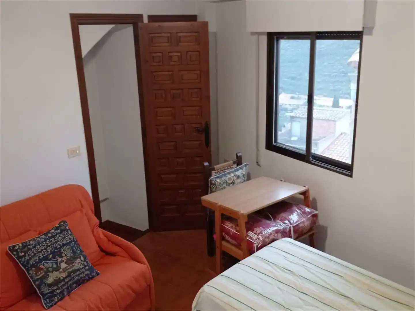 Habitación de Casa adosada en venta en Useras /  Les Useres con Aire acondicionado, Amueblado y Balcón