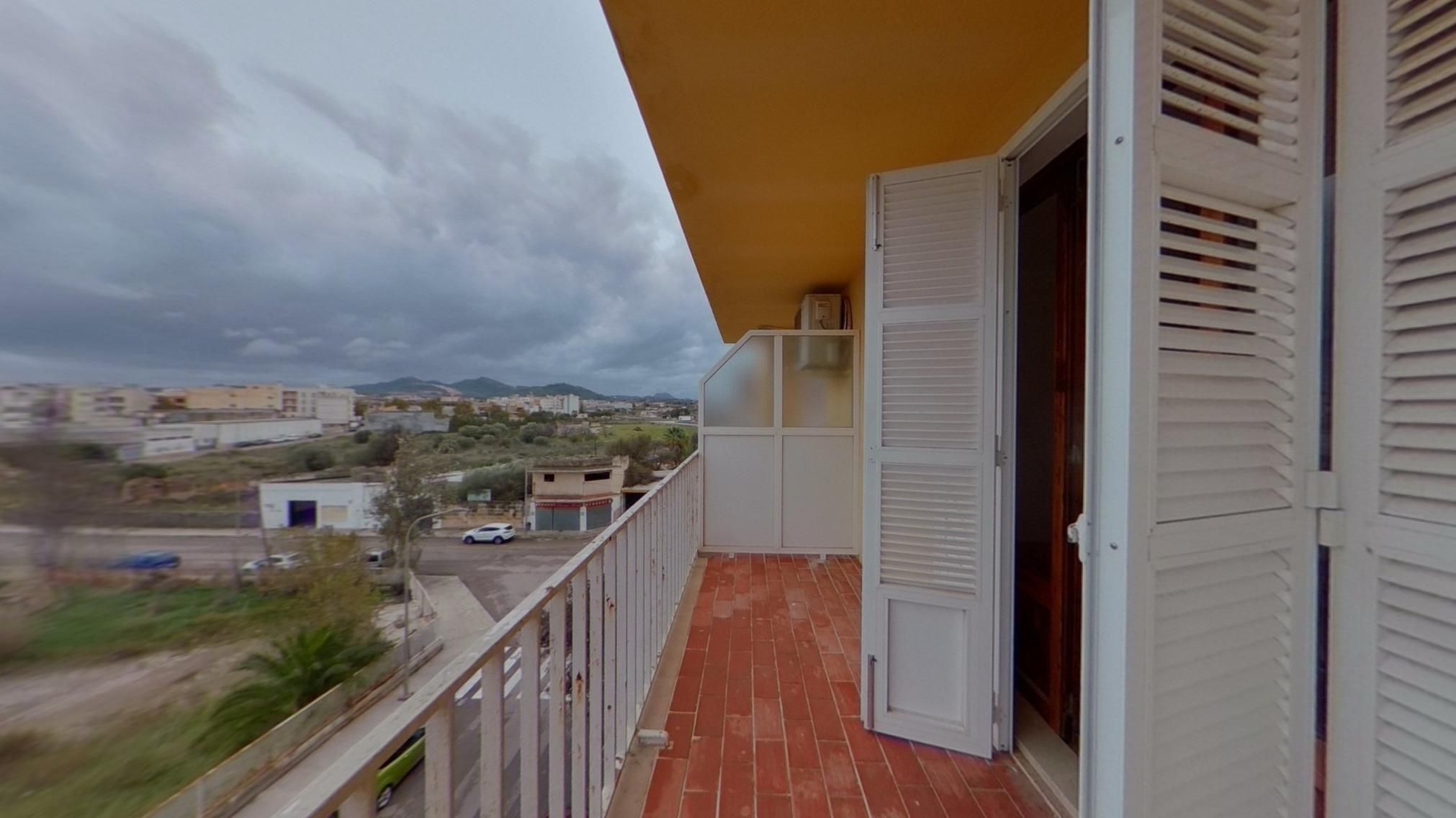 Balcony of Flat for sale in Manacor