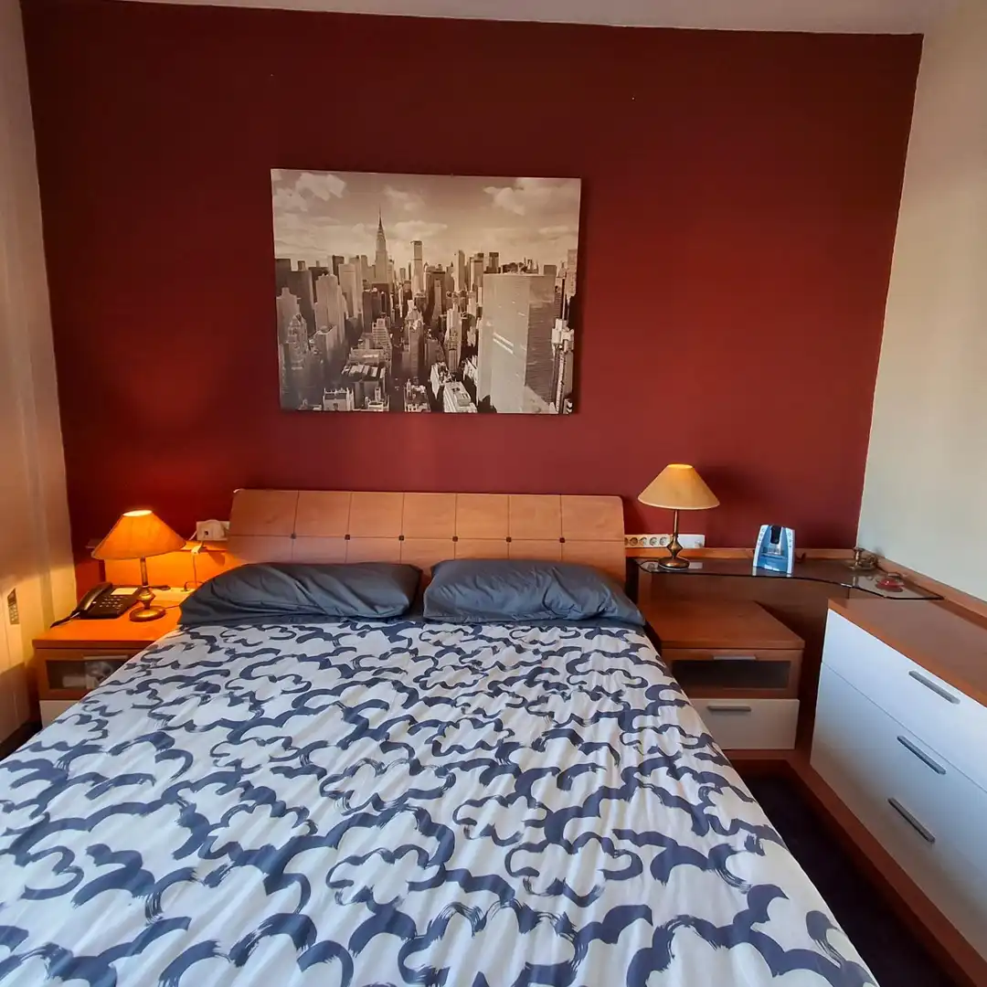 Bedroom of Flat for sale in Fondón  with Air Conditioner, Private garden and Furnished