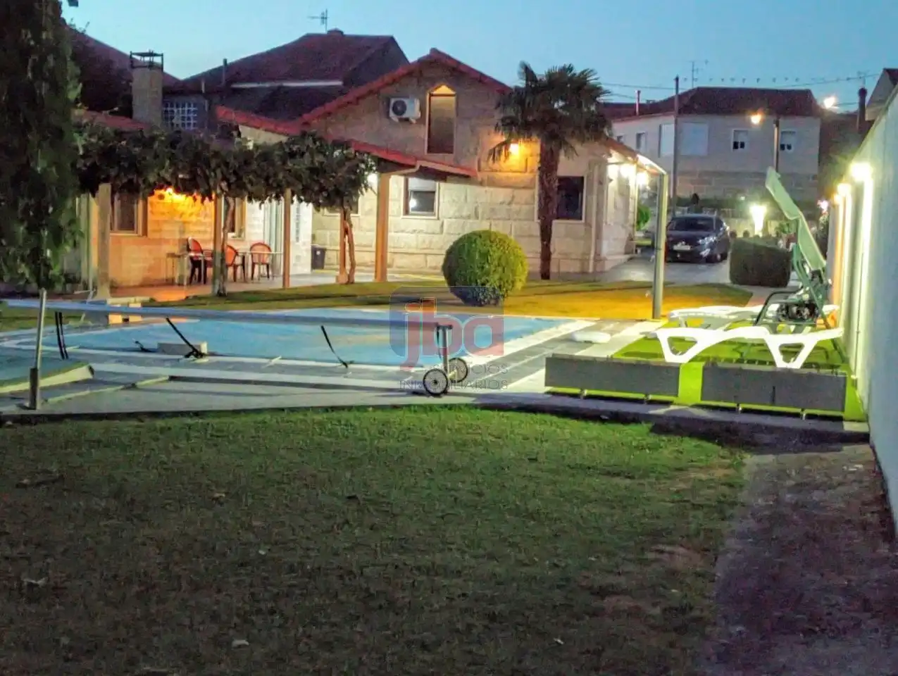 Piscina de Casa o chalet de alquiler en Trasmiras con Calefacción, Jardín privado y Terraza
