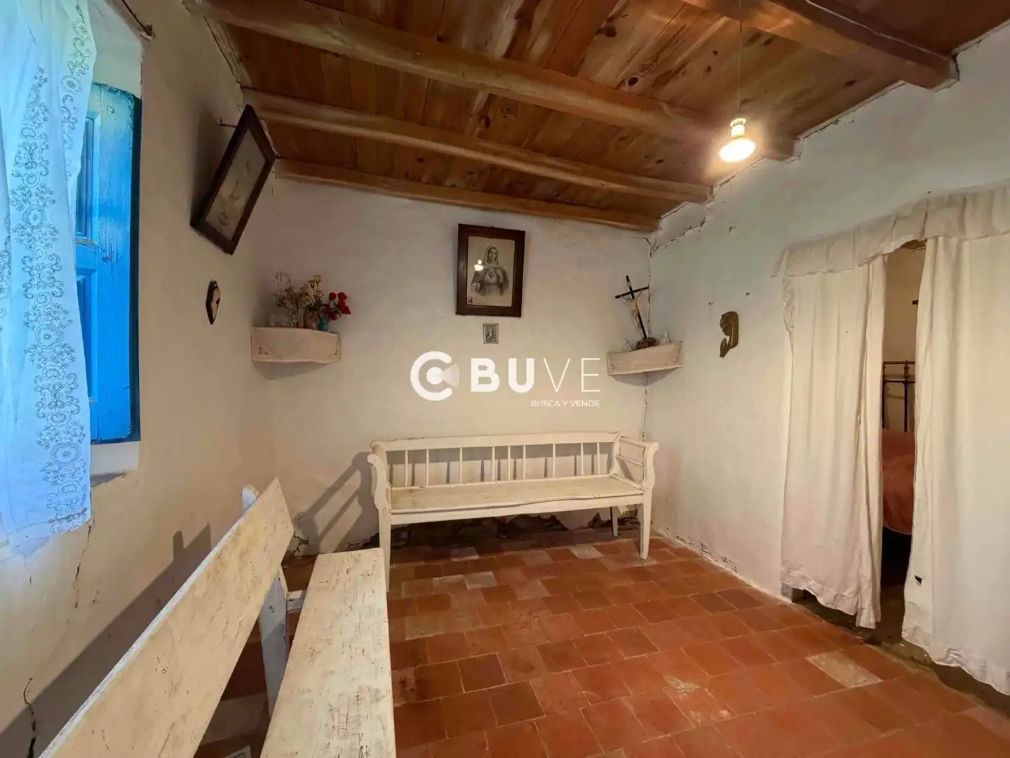 Sala de estar de Casa o chalet en venta en Almanza con Calefacción, Jardín privado y Trastero