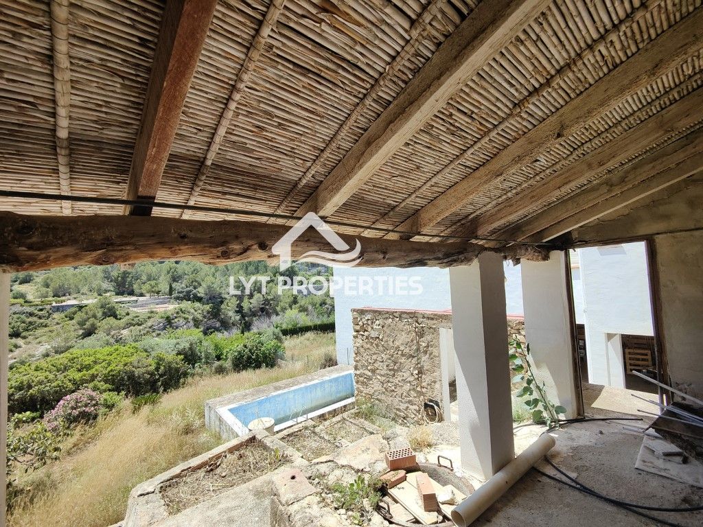 Terrassa de Casa o xalet en venda en Gata de Gorgos