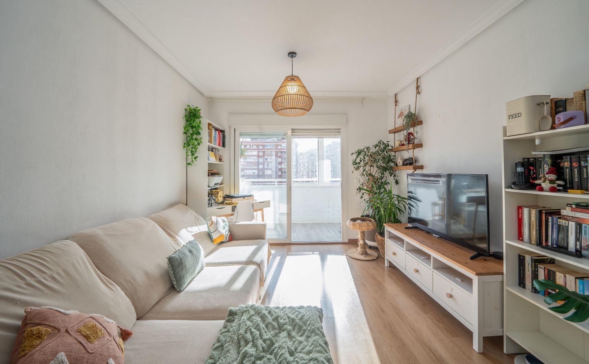 Living room of Flat for sale in San Vicente del Raspeig / Sant Vicent del Raspeig  with Air Conditioner, Heating and Storage room