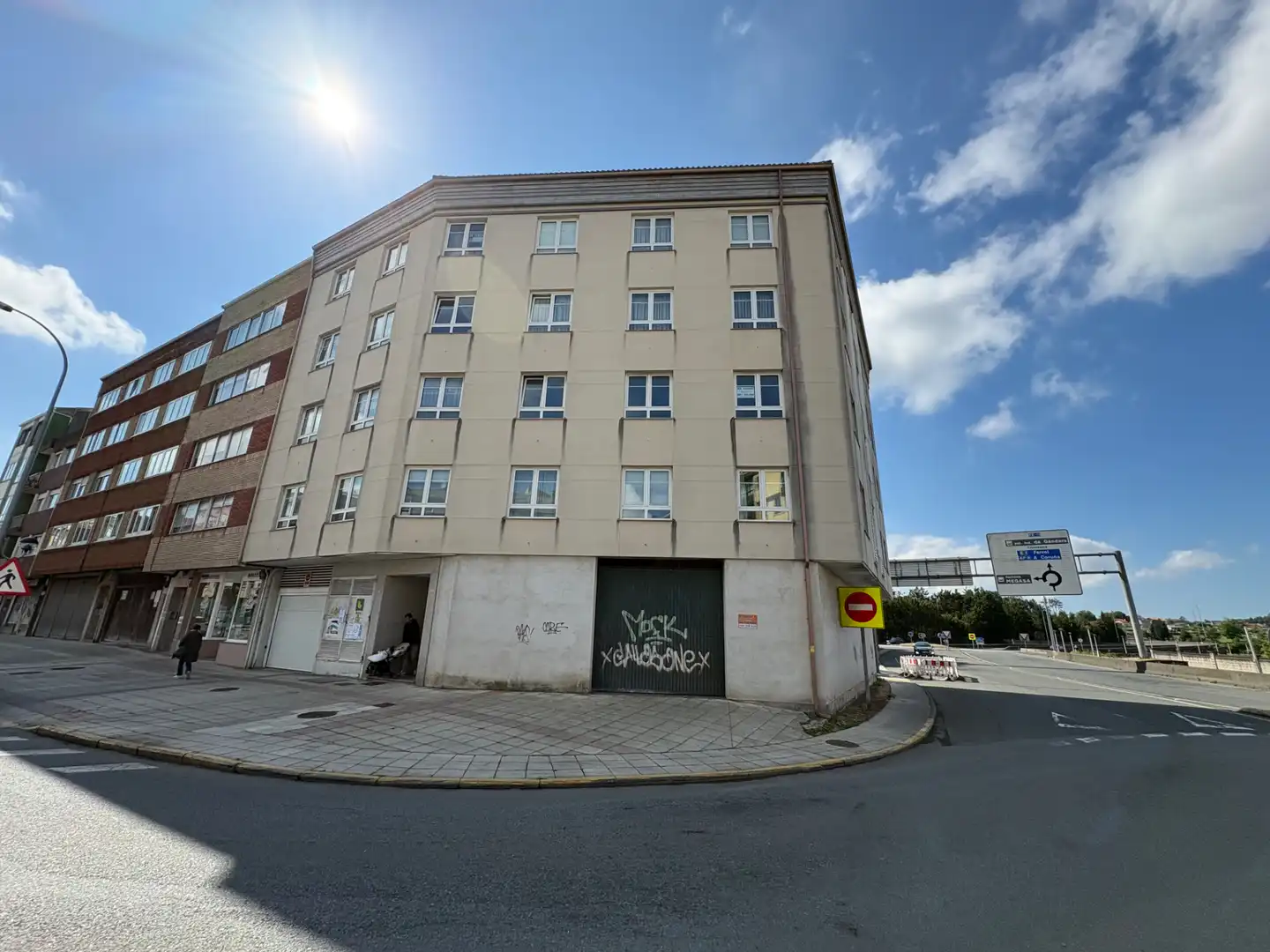 Exterior view of Flat for sale in Narón  with Storage room