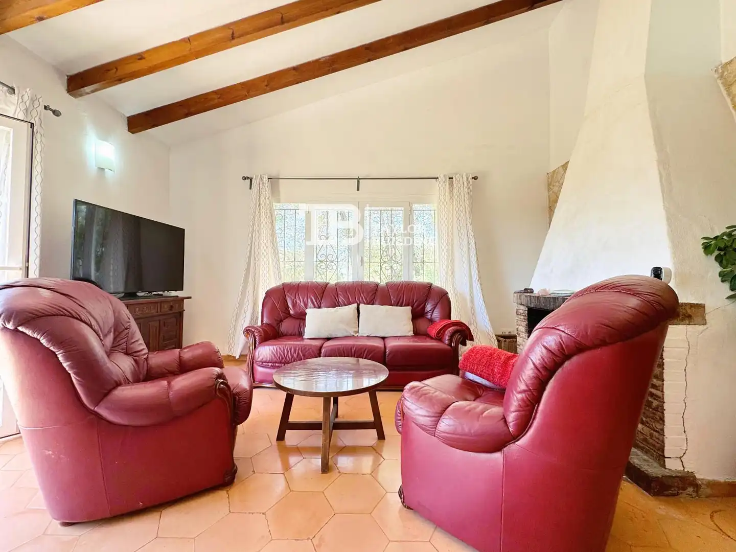 Sala d'estar de Casa o xalet en venda en Llucmajor amb Aire condicionat, Calefacció i Jardí privat