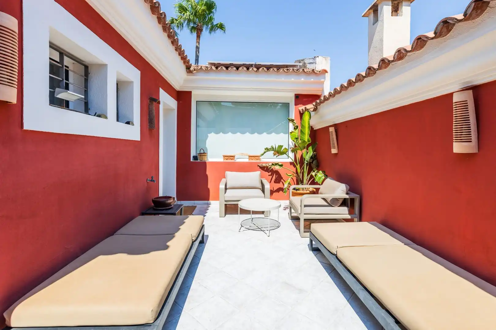 Terrassa de Casa o xalet en venda en  Palma de Mallorca amb Aire condicionat i Jardí privat
