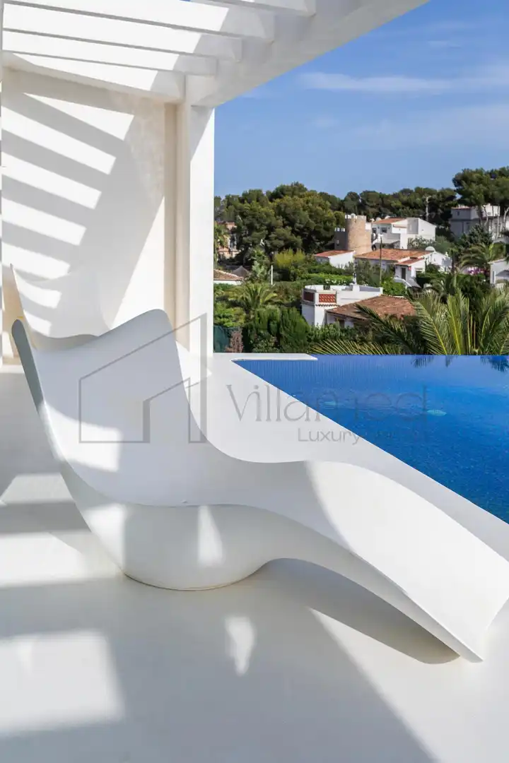 Piscina de Casa o chalet en venta en Jávea / Xàbia con Aire acondicionado, Jardín privado y Terraza
