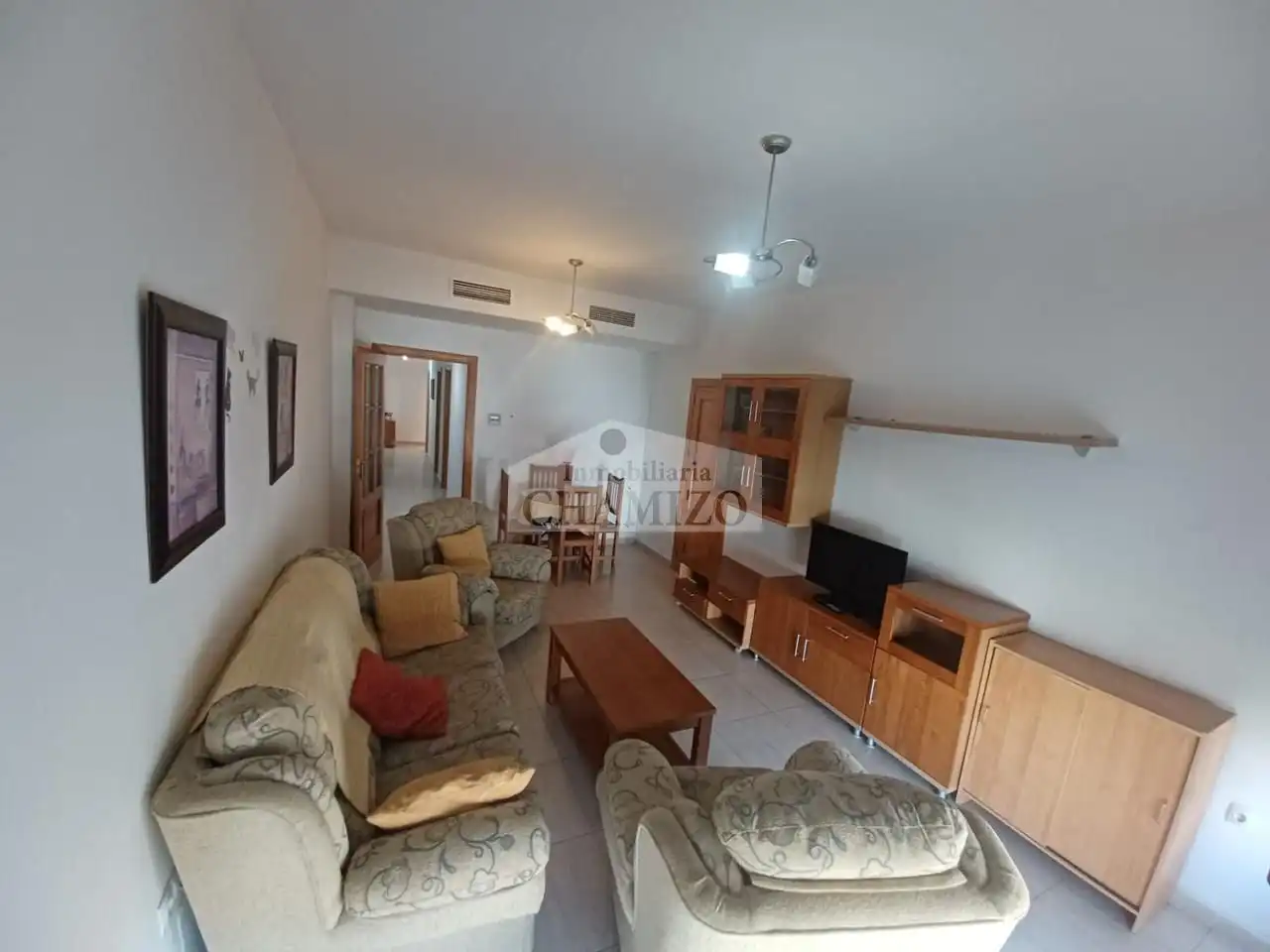 Sala de estar de Piso en venta en Villanueva de la Serena con Aire acondicionado, Trastero y Balcón