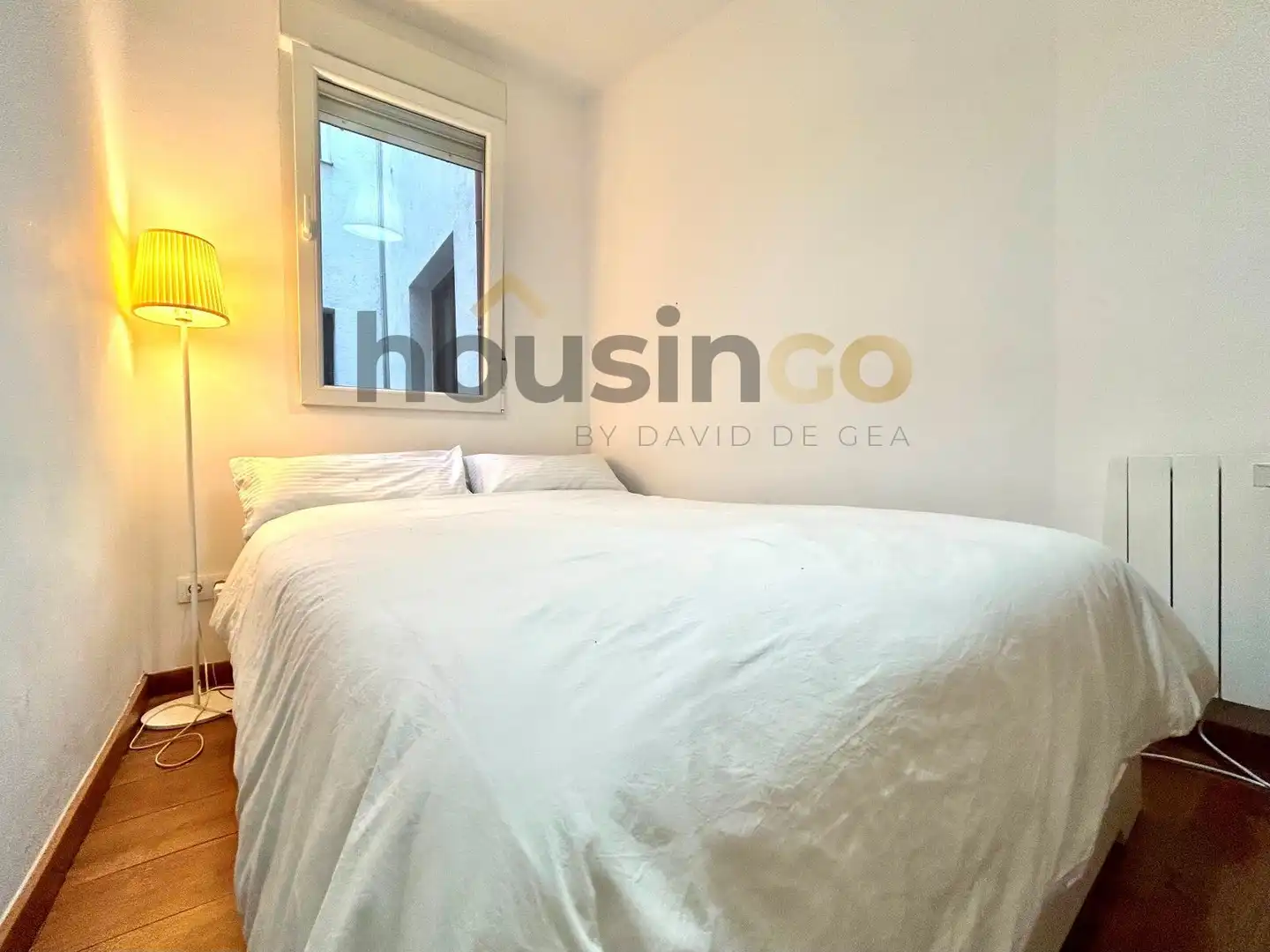 Schlafzimmer von Wohnung zur Miete in Madrid mit Klimaanlage, Heizung und Möbliert
