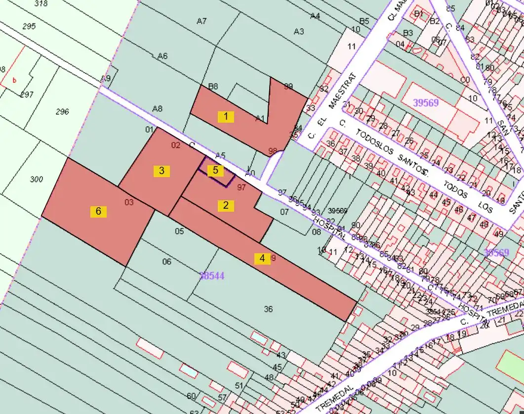 Wohnbaugrundstück zum Verkauf in Carrer de l'Hospital 7A