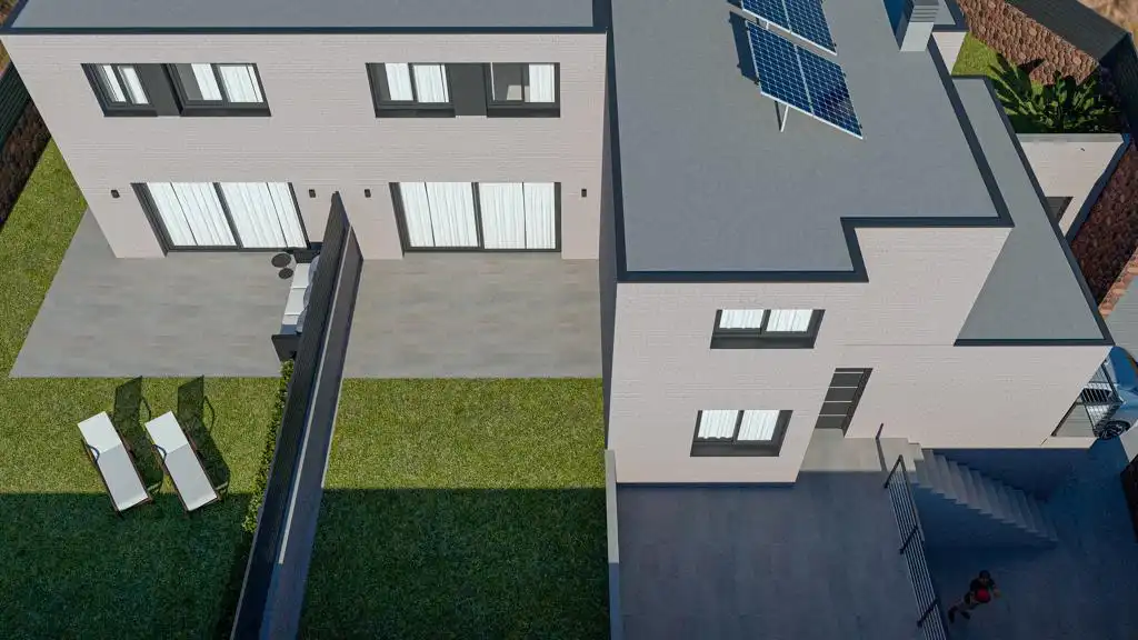 Jardín de Casa o chalet en venta en Parets del Vallès con Aire acondicionado, Calefacción y Terraza