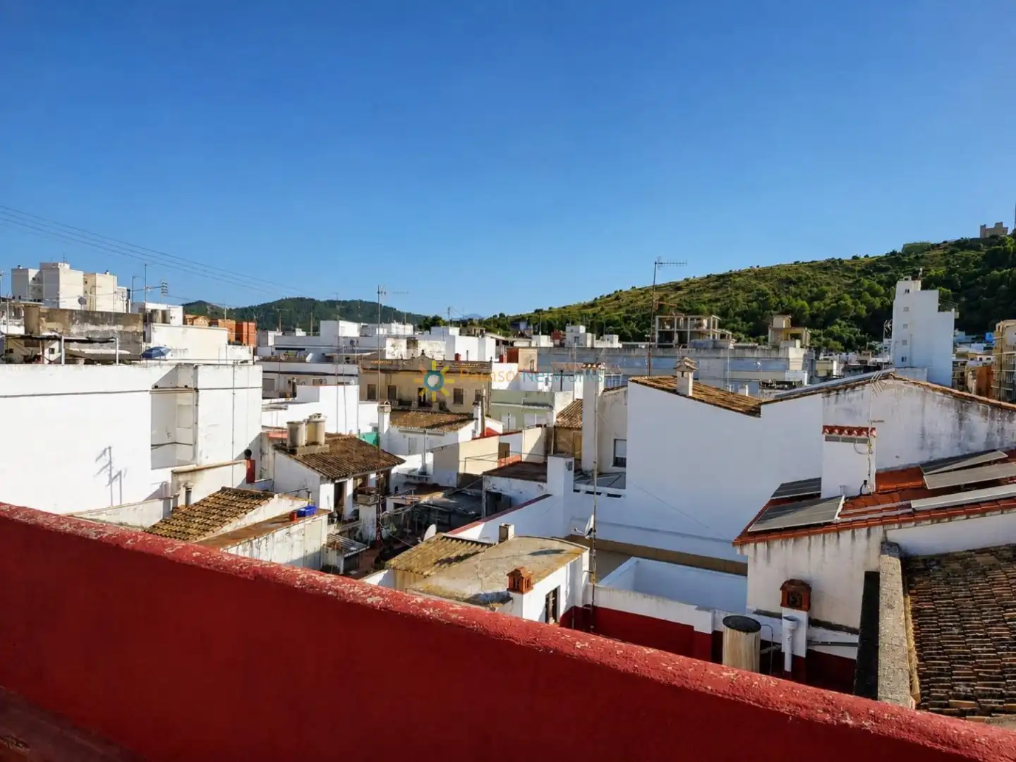 Vista exterior de Pis en venda en Oliva amb Balcó