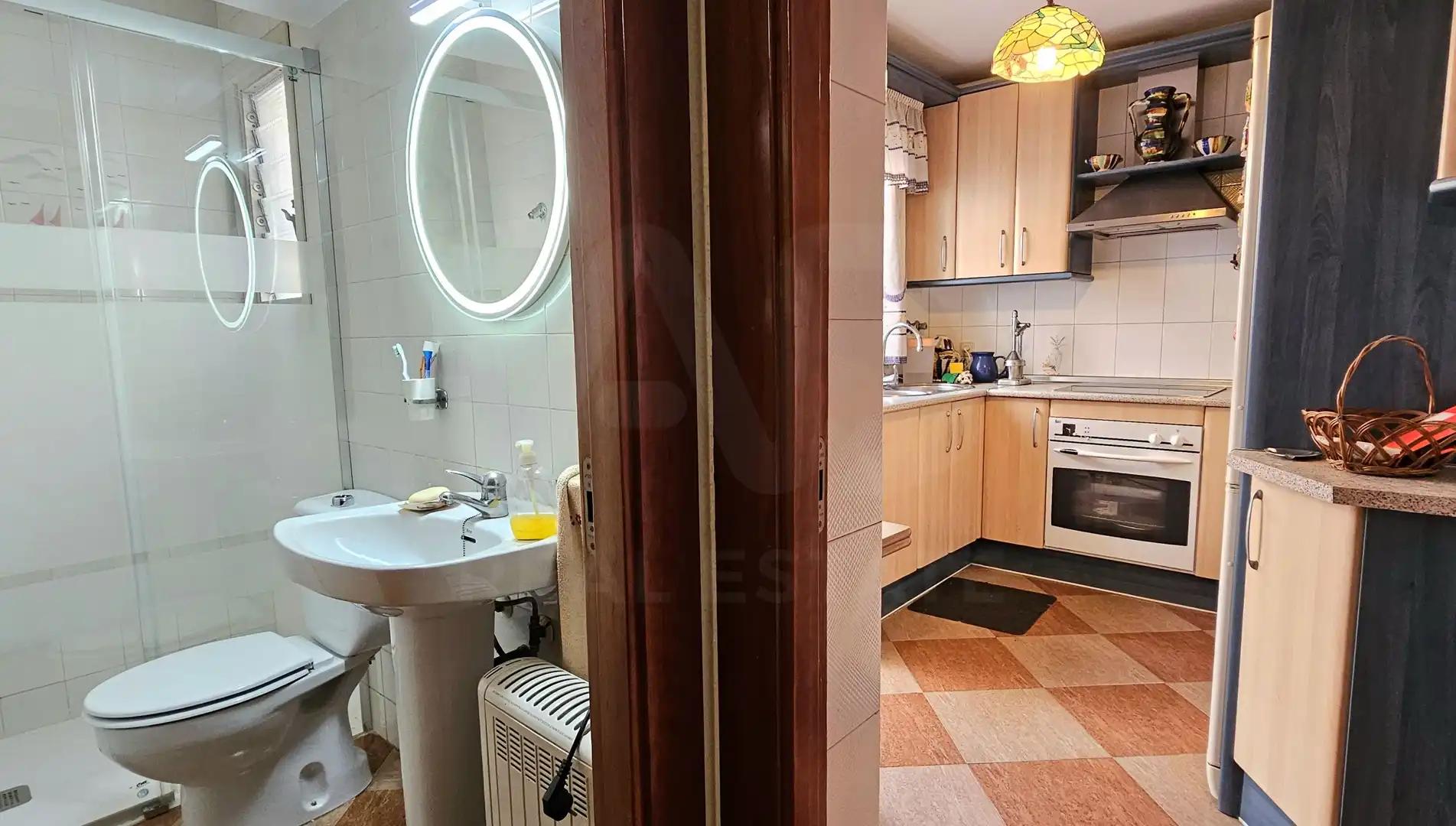 Kitchen of Houses for sale in Roquetas de Mar  with Air Conditioner, Heating and Terrace