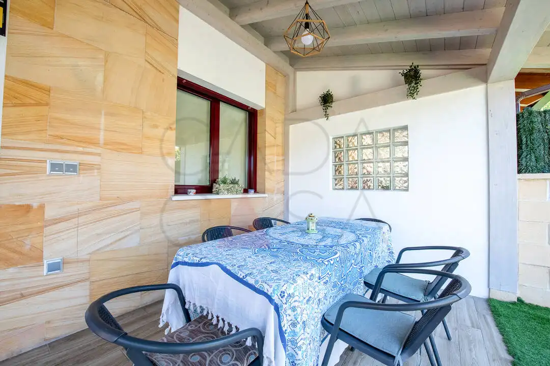 Terraza de Casa o chalet en venta en Villaescusa (Cantabria) con Calefacción, Jardín privado y Terraza