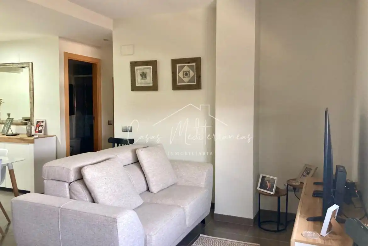 Sala de estar de Piso en venta en Deltebre con Aire acondicionado y Piscina comunitaria