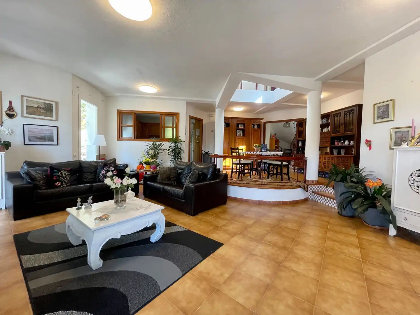 Sala de estar de Casa o chalet en venta en Altea con Aire acondicionado, Calefacción y Jardín privado