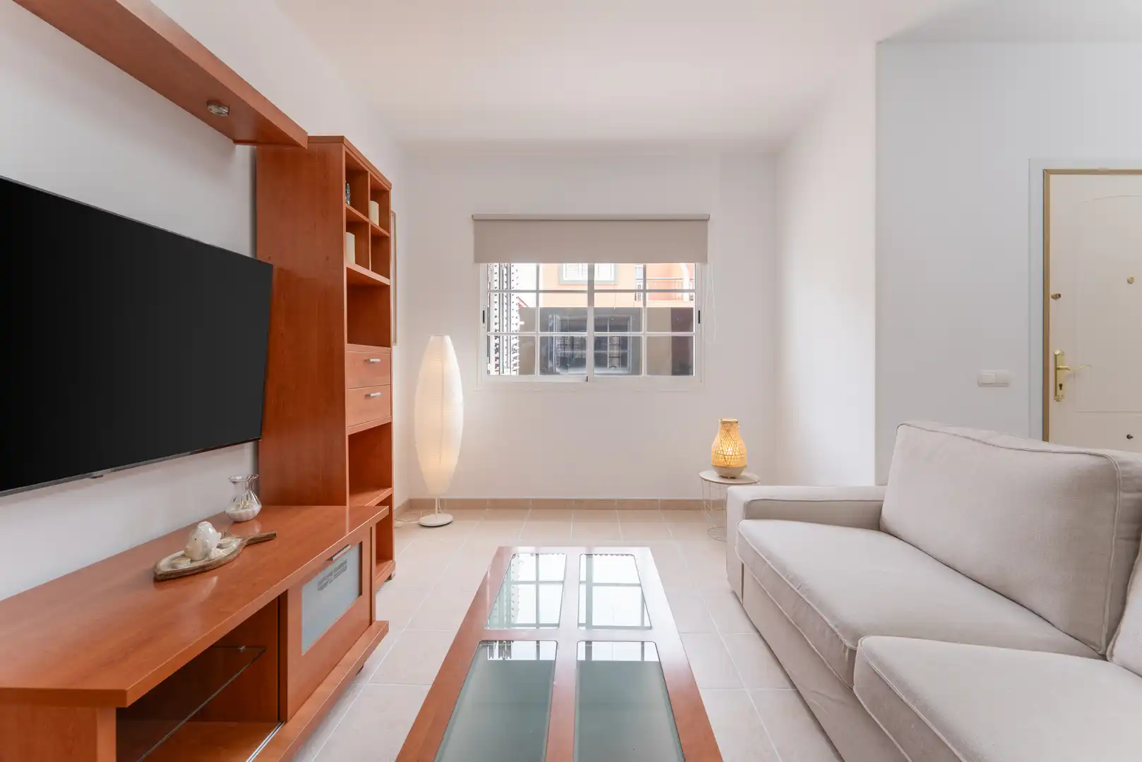 Sala de estar de Casa adosada en venta en San Bartolomé de Tirajana con Aire acondicionado, Jardín privado y Terraza