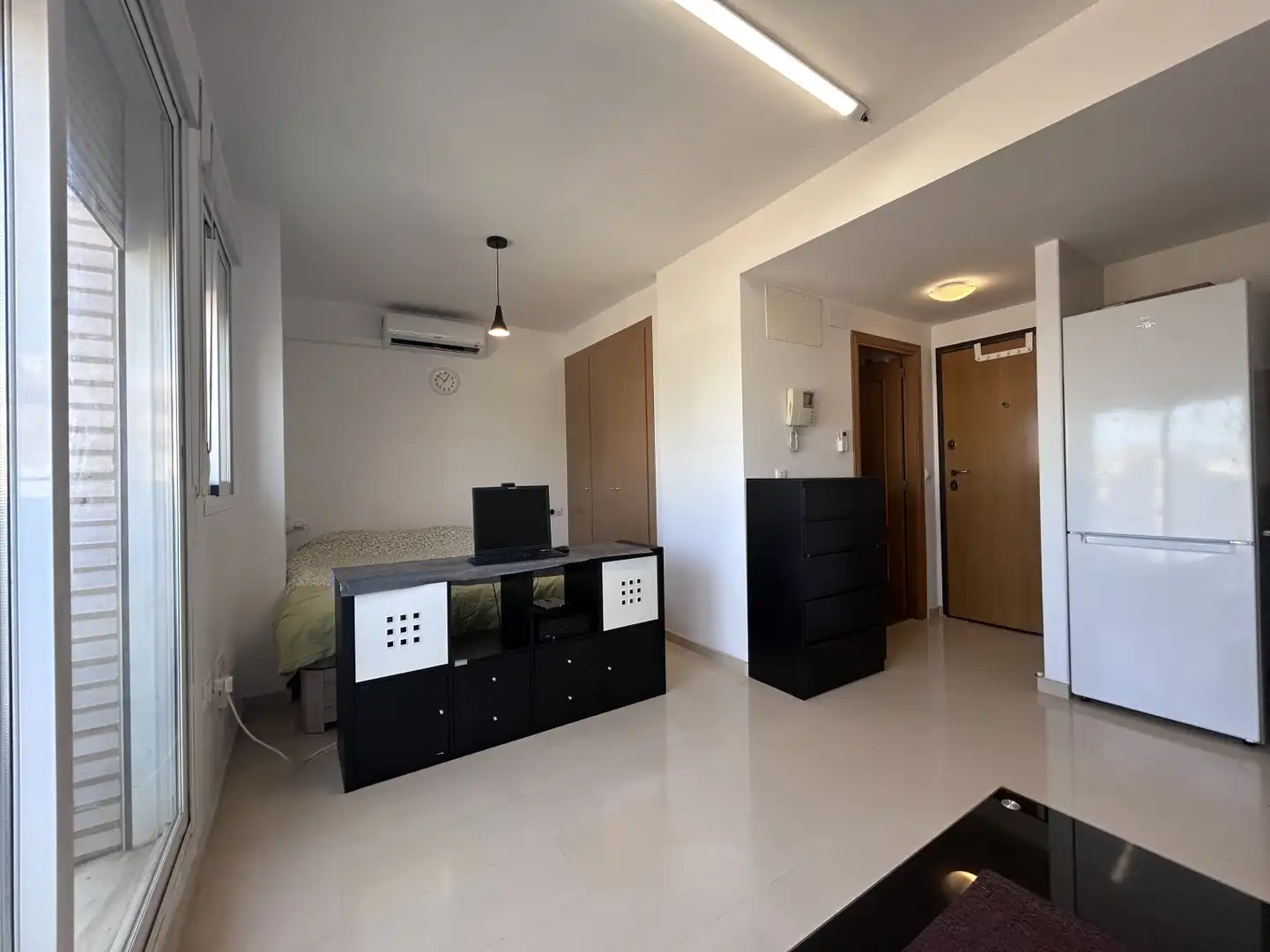 Living room of Flat for rent in Massamagrell  with Parquet flooring and Storage room