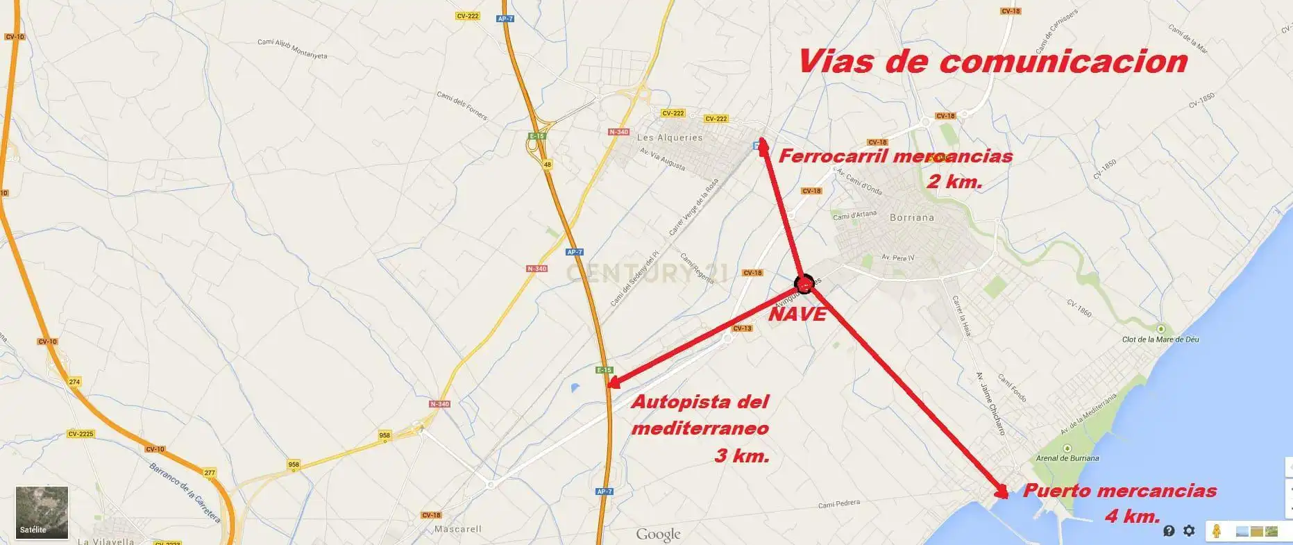 Fabrikhallen zum Verkauf in Carretera de Nules, 70, Borriana, Spain, -1, La Bosca