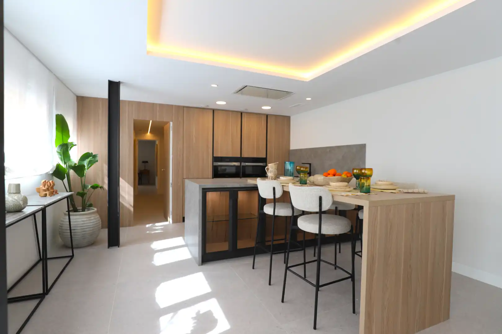 Kitchen of Houses for sale in Madrid  with Air Conditioner, Heating and Parquet flooring