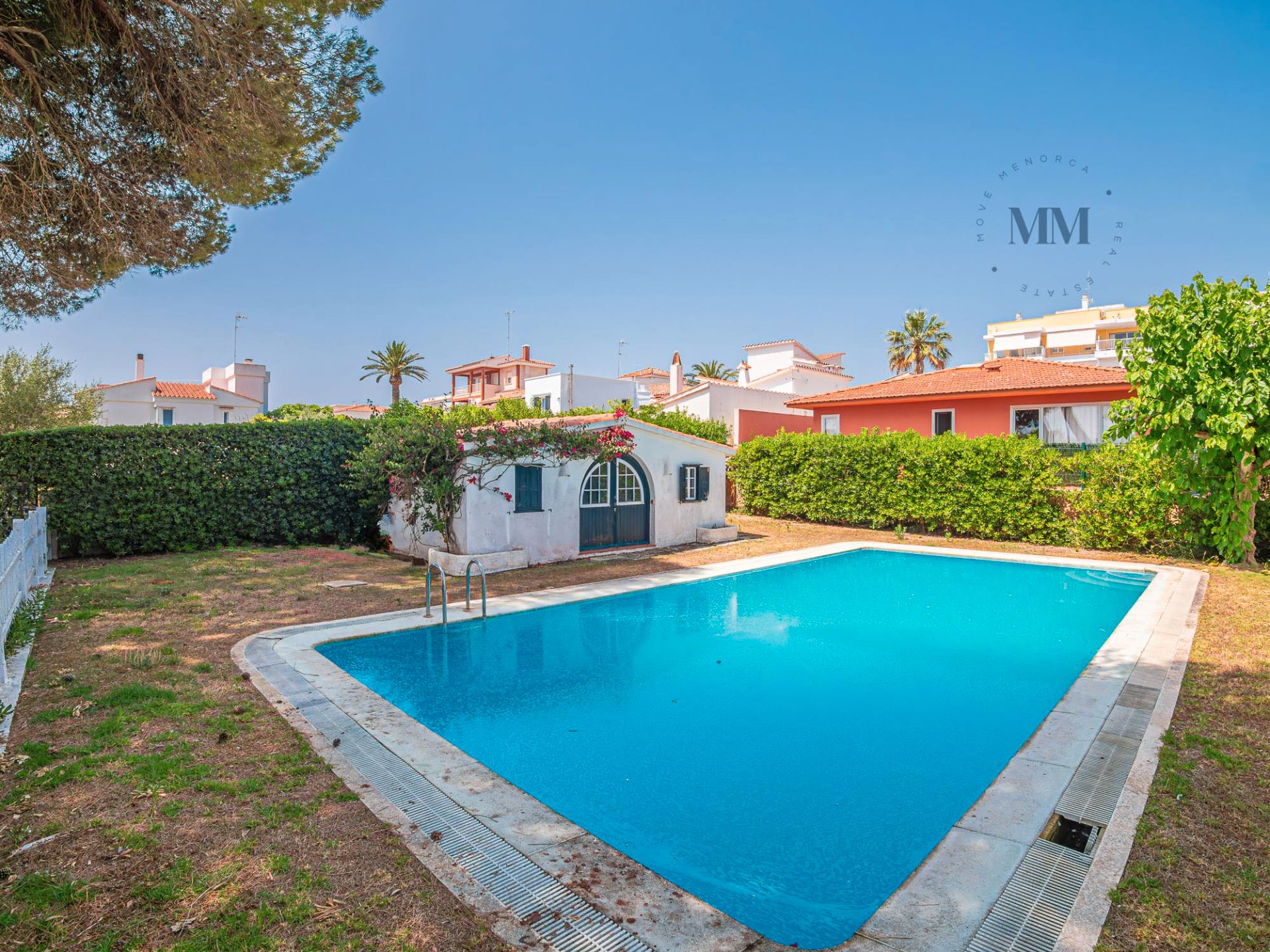 Swimming pool of House or chalet for sale in Maó  with Air Conditioner, Heating and Private garden