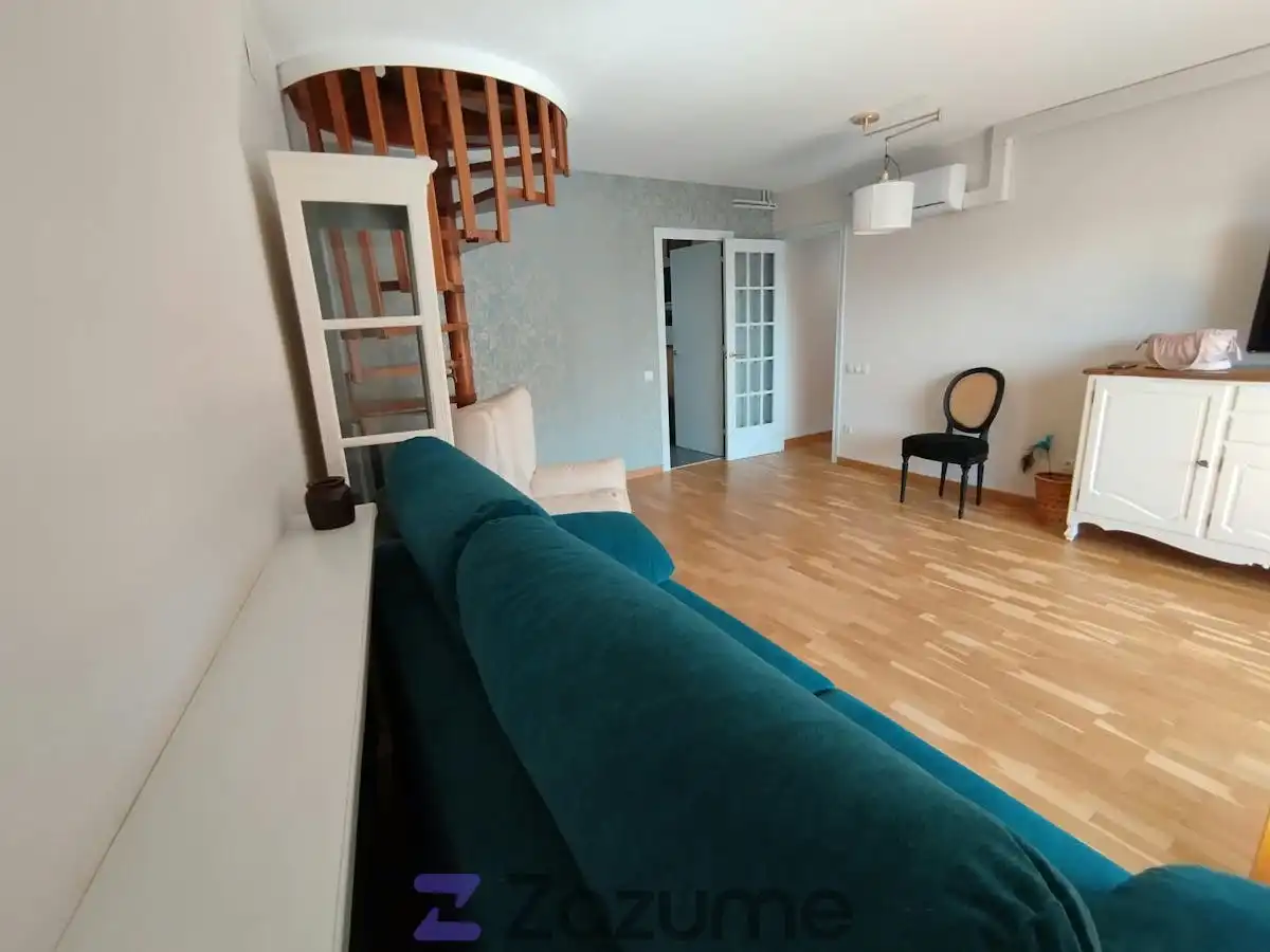 Sala de estar de Piso de alquiler en Terrassa con Aire acondicionado, Calefacción y Amueblado