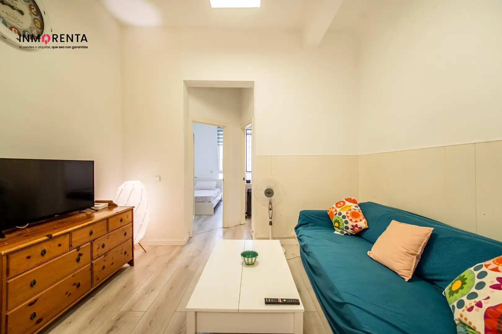 Sala de estar de Piso en venta en Madrid con Calefacción y Amueblado